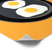 Eierdruck Poster (Ecke)