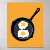 Eierdruck Poster (Vorne)