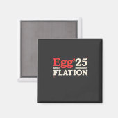 Eierflation 25 Gewitterosterwirtschaft Magnet (Vorderseite/Rückseite)