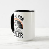Eierhändler vor Ort - Eggelli Spaß - Funny Gift Tasse (Vorderseite Links)