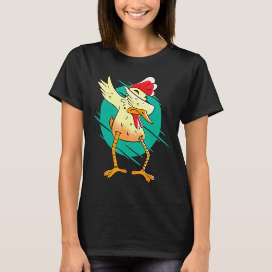 Eierhühner-Dabbing-Labor T-Shirt (Vorderseite)