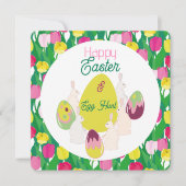 Eierjagd. Einladung (Vorderseite)