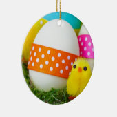 Eierjagd Keramik Ornament (Rechts)