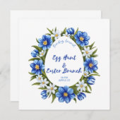 Eierjagd, Osterbrunch Save The Date (Vorne/Hinten)