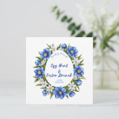 Eierjagd, Osterbrunch Save The Date (Stehend Vorderseite)