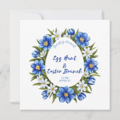 Eierjagd, Osterbrunch Save The Date (Vorderseite)