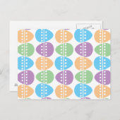 Eierjagd Postkarte (vertikal) (Vorne/Hinten)