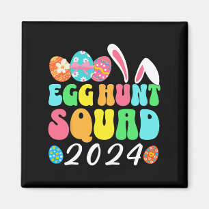 Eierjagd Squad 2024 Ostereier Crew Matchi Magnet
