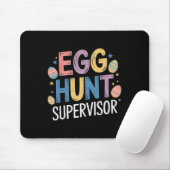 Eierjagd Supervisor - Funny Family Oaster Party Mousepad (Mit Mouse)