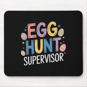 Eierjagd Supervisor - Funny Family Oaster Party Mousepad