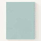 Eierkalk Zitat Personalisierter Name Notizblock (Rückseite)