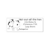 Eierkarton-Briefmarke Gummistempel (Stempel)