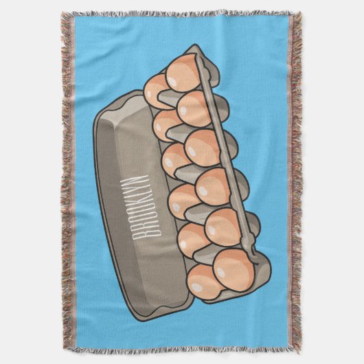 Eierkarton-Cartoon Decke (Vorderseite Vertikal)