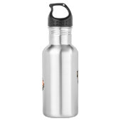 Eierkarton-Cartoon Edelstahlflasche (Rückseite)