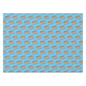 Eierkarton-Cartoon Tischdecke (Vorderseite (Horizontal))
