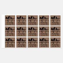 Eierkarton klebt Ihren landwirtschaftlichen Namen