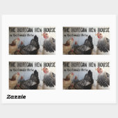 Eierkarton Rechteckiger Aufkleber (Blatt)