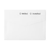 Eierkarton Siegel gewaschen / ungewaschen, manipul (Rückseite)