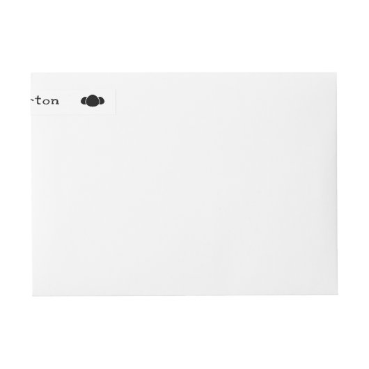 Eierkarton-Siegel temperfest Wraparound-Etikett (Vorderseite)