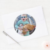 Eierkarton - Spaß Runder Aufkleber (Umschlag)