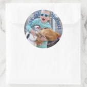 Eierkarton - Spaß Runder Aufkleber (Tasche)