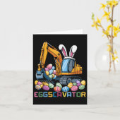 Eierkavator Ostersonniger Bagger Kleinkinder E Karte (Gelbe Blume)