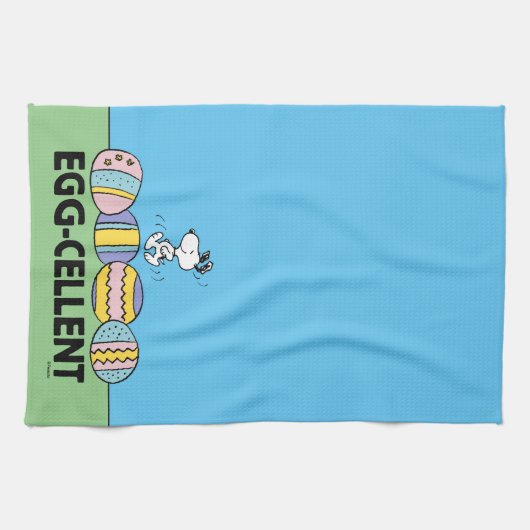 Eierkeller Snoopy Oster Geschirrtuch (Horizontal)