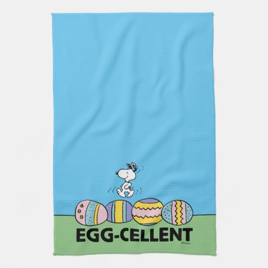 Eierkeller Snoopy Oster Geschirrtuch (Vertikal)
