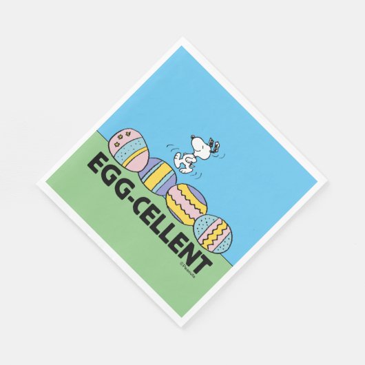 Eierkeller Snoopy Oster Serviette (Ecke)