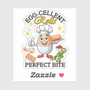 Eierkellerrollen Perfect Bite Aufkleber