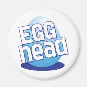 Eierkopfkahle lustig magnet