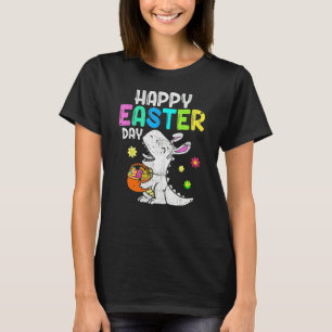 Eierkörbchen Bunny Rex Dinosaur Happy Ostertag 2 T-Shirt