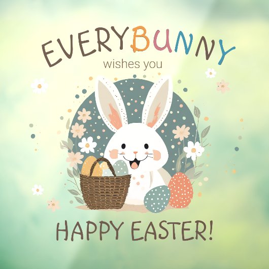 Eierkörbchen-ID1013 Fensteraufkleber (Blatt 3)