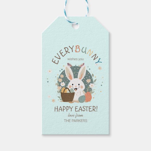 Eierkörbchen-ID1013 Geschenkanhänger (Vorderseite)