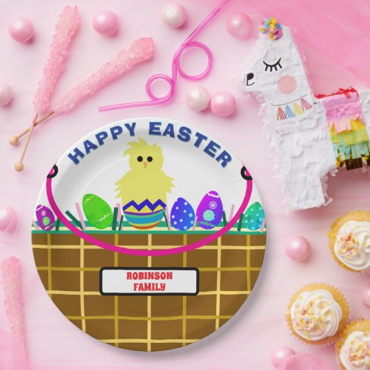 Eierkörbchen Pappteller (Party)