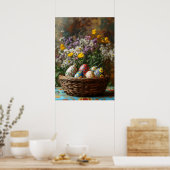 Eierkörbchen Poster (Küche)
