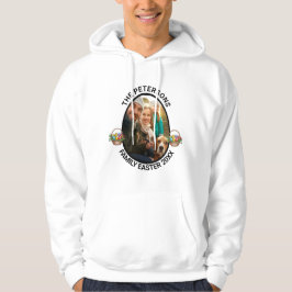 Eierkörbe für personalisierte Osterfamilien - Foto Hoodie