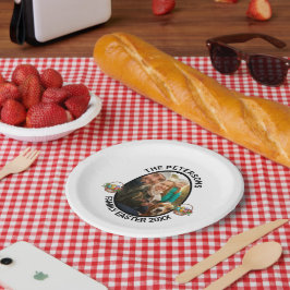 Eierkörbe für personalisierte Osterfamilien - Foto Pappteller