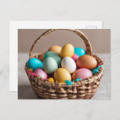 Eierkörbe Postkarte (Vorne/Hinten)