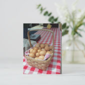 Eierkörbe Postkarte (Stehend Vorderseite)