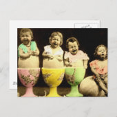 Eierkuchen Postkarte (Vorne/Hinten)