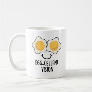 Eierkuchen Vision Funny Egg Pun Kaffeetasse