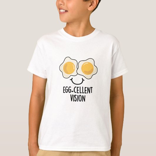 Eierkuchen Vision Funny Egg Pun T-Shirt (Vorderseite)