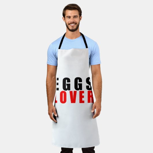Eierliebhaber Schürze (Getragen)