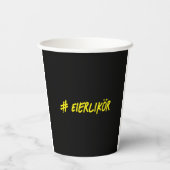 Eierlikör Pappbecher (Rückseite)