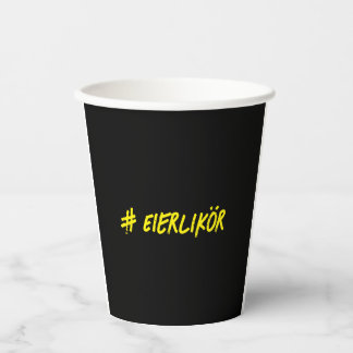 Eierlikör Pappbecher