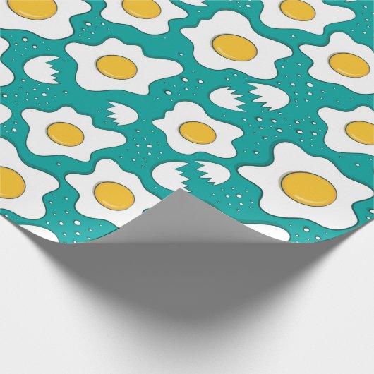 Eiermuster Geschenkpapier (Ecke)