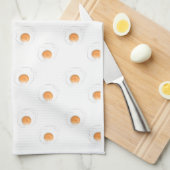 Eiermuster Geschirrtuch (Viertel Falte)