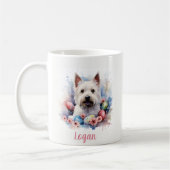 Eiern und Blume aus Ostern - Kaffeetasse (Links)