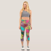 Eiernostik Capri Leggings (Vorderseite)